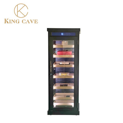 Thermostat khung gỗ Electric Cigar Cooler Humidor Cabinet Với Tủ