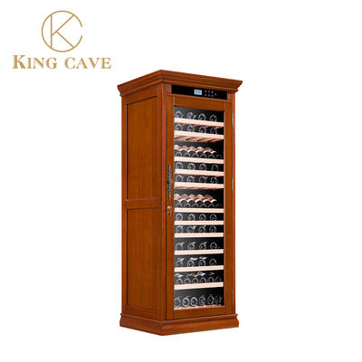 Giá tốt. Super cách nhiệt Cherry gỗ Wine Cooler Tiếng ồn thấp cho lưu trữ rượu vang tối ưu trực tuyến