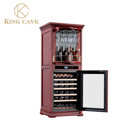 Giá tốt. Glass Door Drink Cooler Wine Display Chiller Không khí làm mát Nhà bếp Wine Cooler Cho Bar trực tuyến