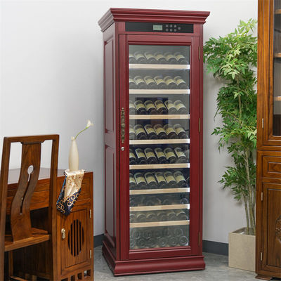 Giá tốt. đồ uống tủ lạnh đồ nội thất dọc Red Wood Wine Cooler trực tuyến