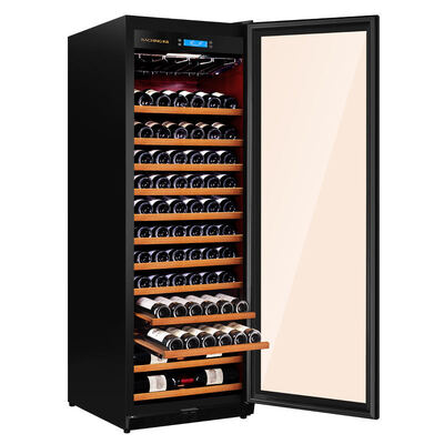 Giá tốt. Nhà bếp Wine Cooler tủ lạnh với điều khiển nhiệt độ kỹ thuật số và 180 chai dung lượng cửa kính đậm nhiệt hai tấm trực tuyến