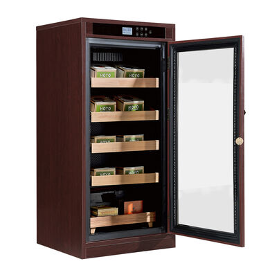 Giá tốt. Máy tạo ẩm làm mát xì gà kỹ thuật số cao cấp với dải độ ẩm 65-75% RH và cửa kính cường lực trực tuyến